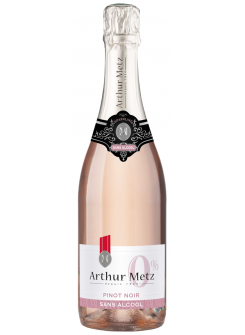 Ігристе вино Arthur Metz Pinot Noir Sans Alcool (Артур Мец Піно Нуар Санс Олкул)