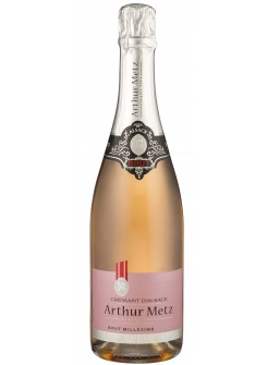 Ігристе вино Arthur Metz Crémants D'Alsace Rose Brut (Артур Метц Креман Д`Ельзас Розе Брют)