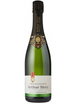 Ігристе вино Arthur Metz Cremant d'Alsage Brut Bio (Артур Метц  Креман AOP Біо)